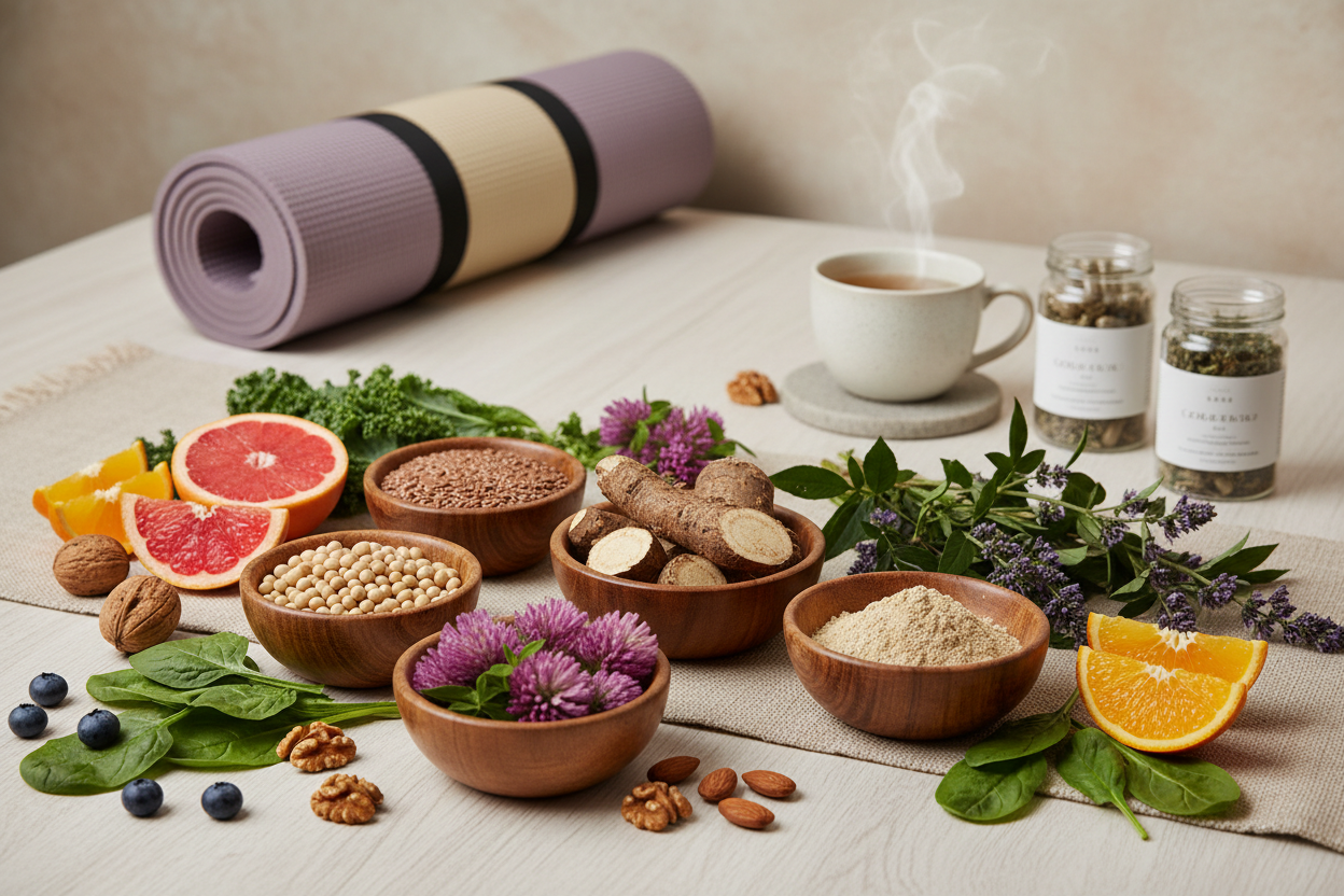 Qual a melhor reposição hormonal natural? Como passar pela menopausa sem TRH tradicional